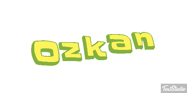 Özkan Efecto de texto