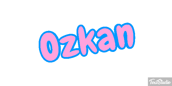 Özkan Efecto de texto