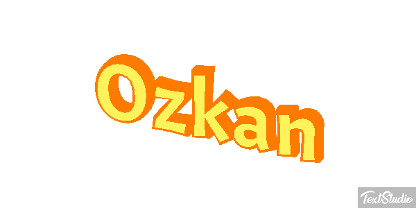 Özkan Efecto de texto
