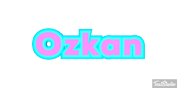 Özkan Efecto de texto