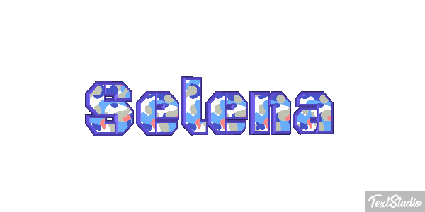 Selena Effet de texte