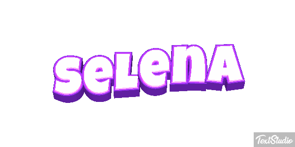 Selena Effet de texte