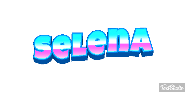 Selena Effet de texte