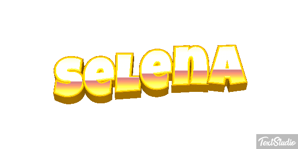 Selena Effet de texte
