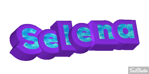 Selena Effet de texte