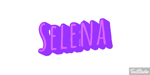 Selena Effet de texte