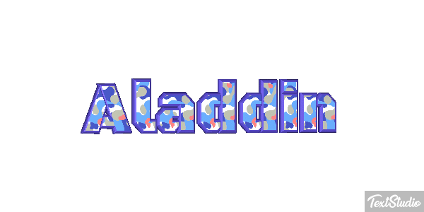 Aladdin Efekt tekstowy