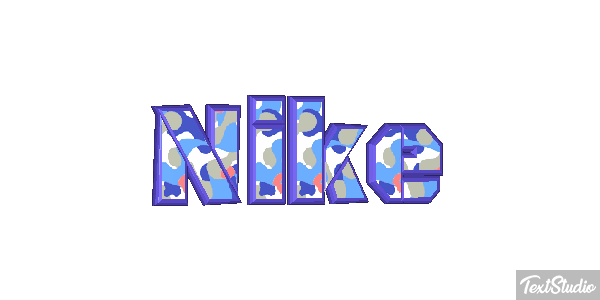 Nike Effet de texte
