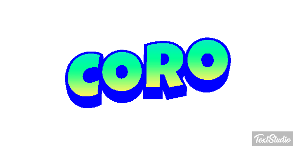 Coro Efekt tekstowy