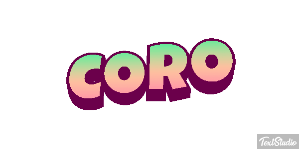Coro Efekt tekstowy