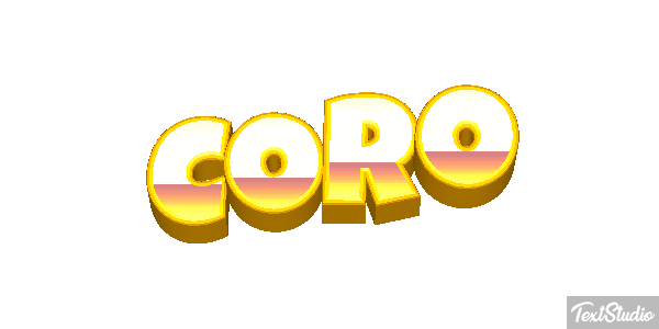 Coro Efekt tekstowy