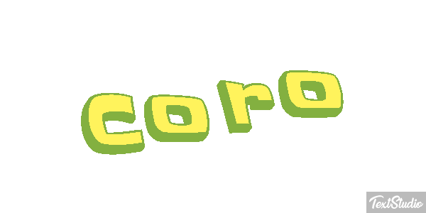Coro Efekt tekstowy