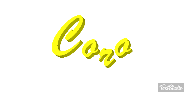 Coro Efekt tekstowy