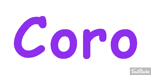 Coro Efekt tekstowy