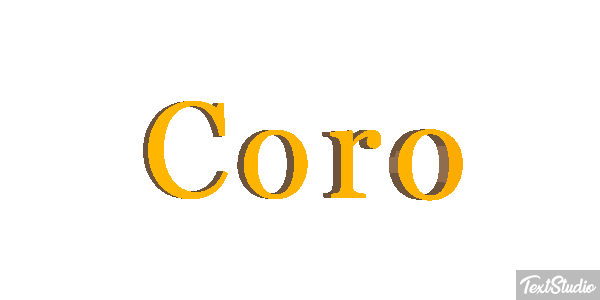 Coro Efekt tekstowy