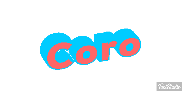 Coro Efekt tekstowy
