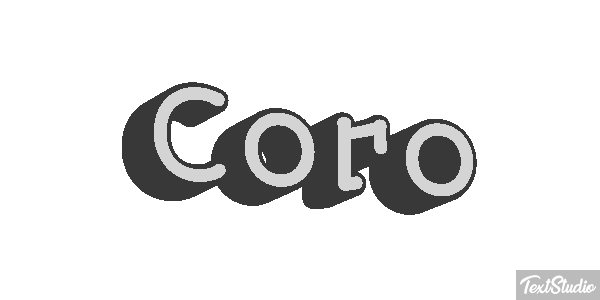 Coro Efekt tekstowy