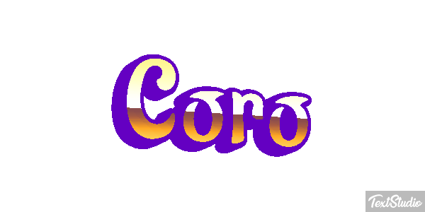 Coro Efekt tekstowy