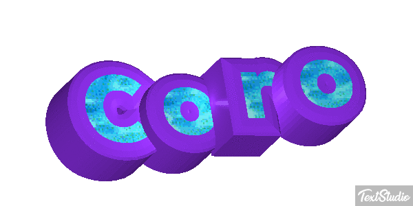 Coro Efekt tekstowy