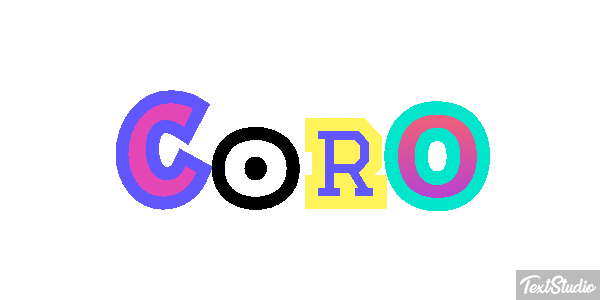 Coro Efekt tekstowy