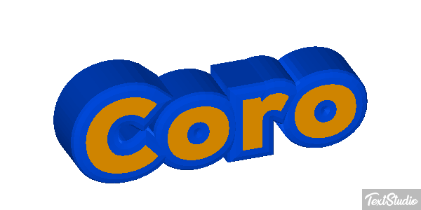 Coro Efekt tekstowy