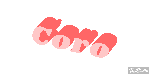 Coro Efekt tekstowy