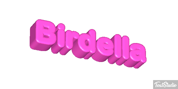 Birdella Text effect
