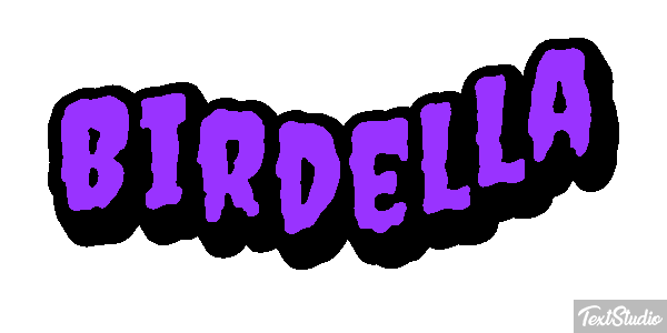 Birdella Text effect