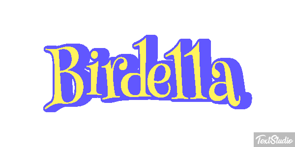 Birdella Text effect