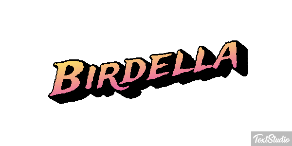 Birdella Text effect