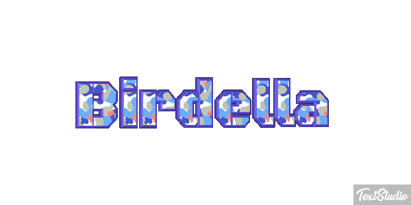 Birdella Text effect