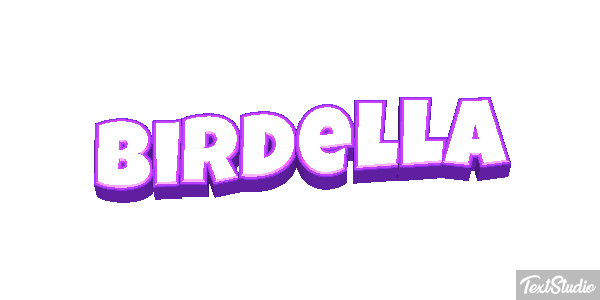 Birdella Text effect