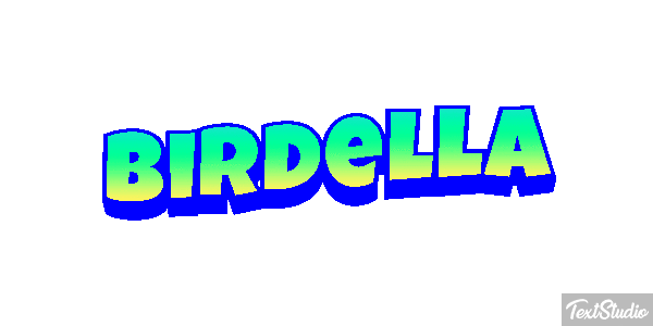 Birdella Text effect