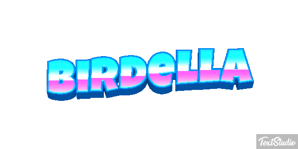 Birdella Text effect