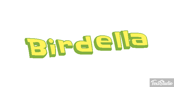 Birdella Text effect