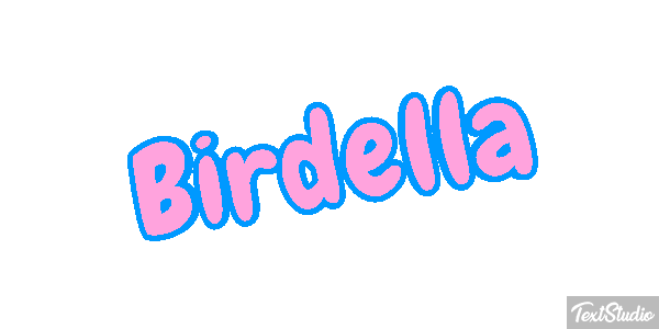 Birdella Text effect