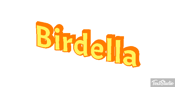 Birdella Text effect