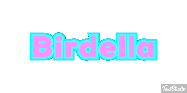 Birdella Text effect