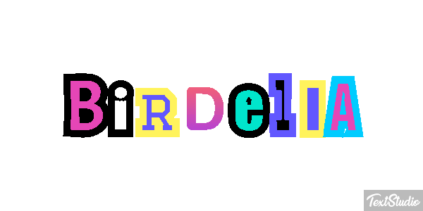 Birdella Text effect