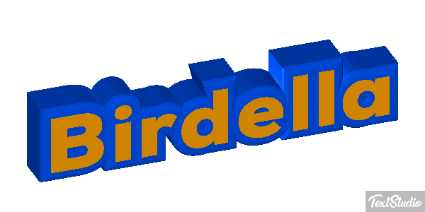 Birdella Text effect