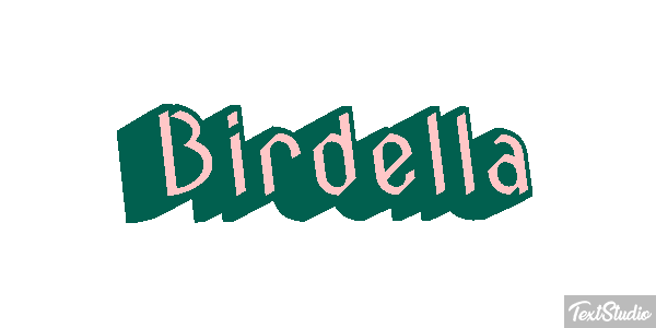 Birdella Text effect