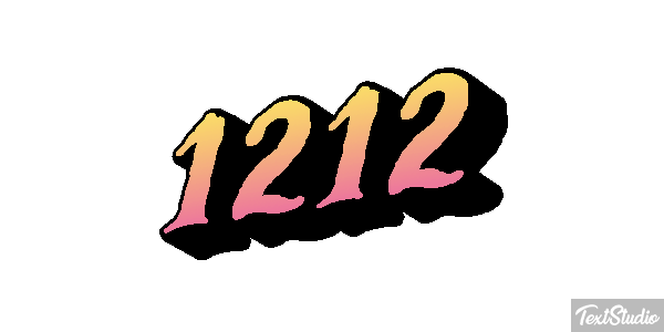 1212 Efecto de texto