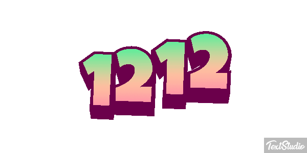1212 Efecto de texto
