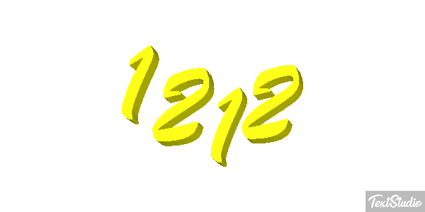 1212 Efecto de texto