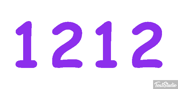 1212 Efecto de texto