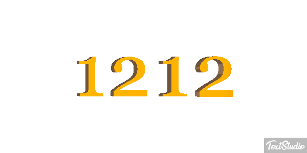 1212 Efecto de texto
