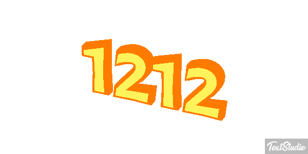 1212 Efecto de texto