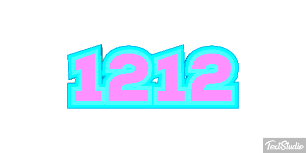1212 Efecto de texto