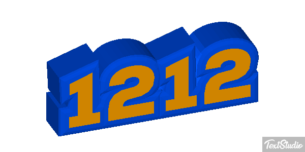 1212 Efecto de texto