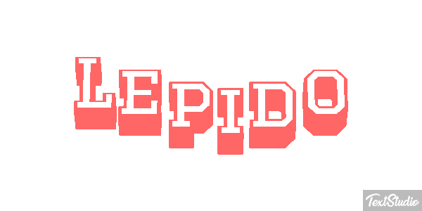 Lepido Effetto testo